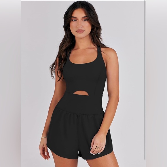 Caracilia One Piece Athletic Cutout Romper 💕 - Picture 2 of 10